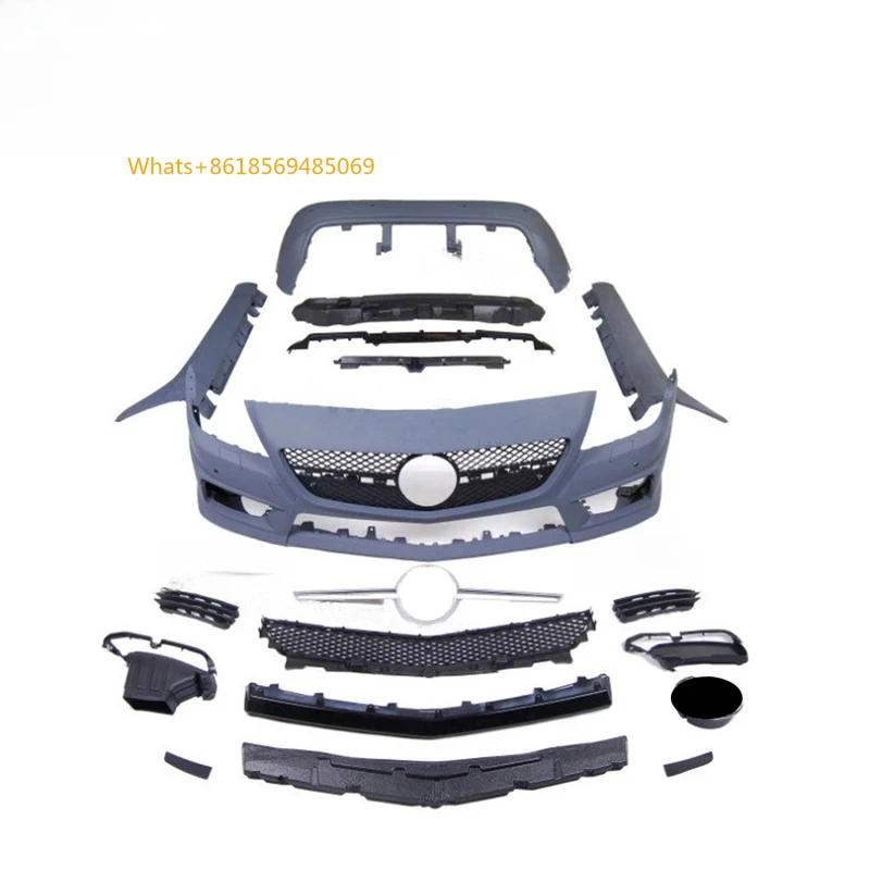 SLK CLASS a Style Body Kit Fit Fot SLK200 350 to R172 5 Front Bumper Rear Side Skirt pp Material