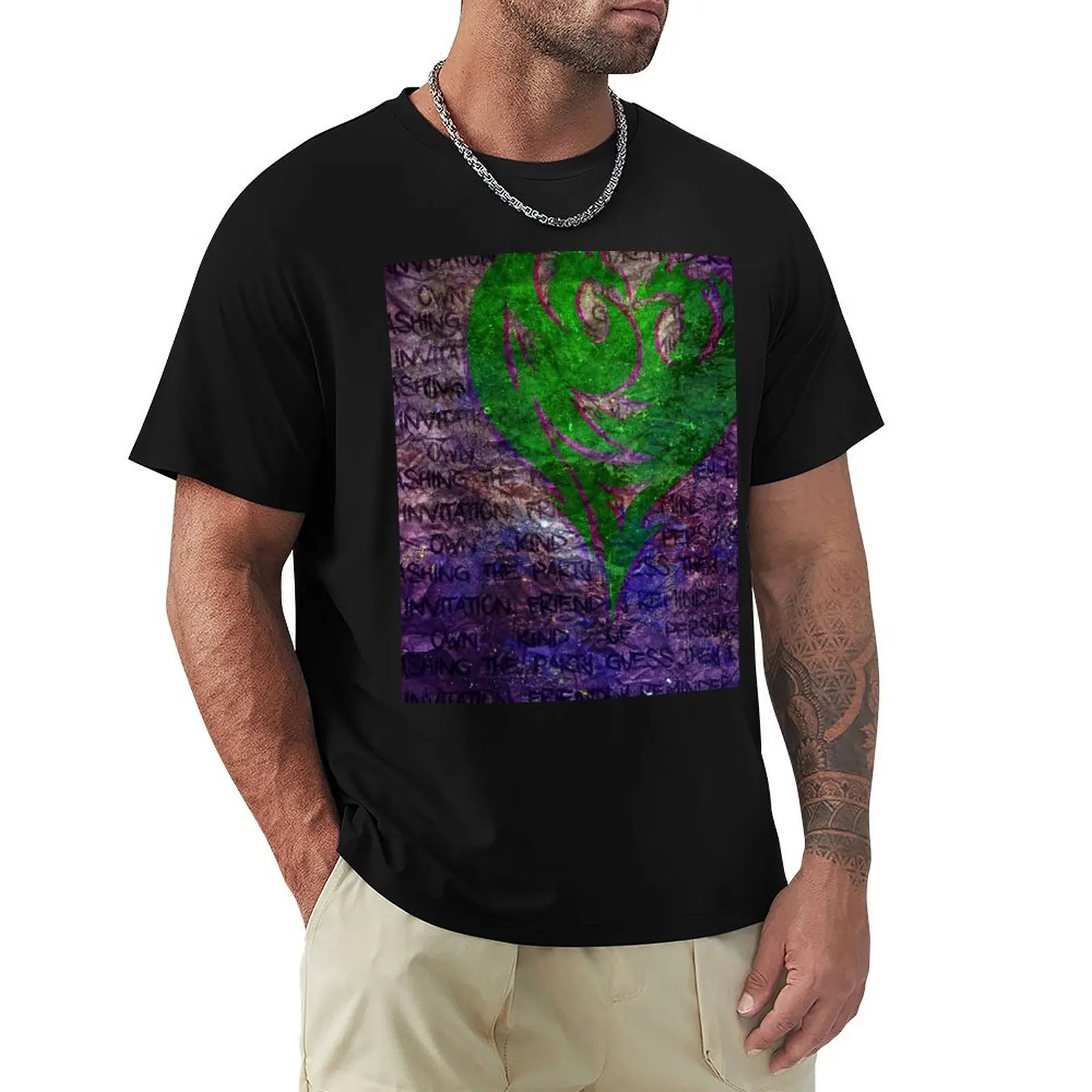 Wicked Mal T-Shirt man t shirt cotton high quality T-Shirt