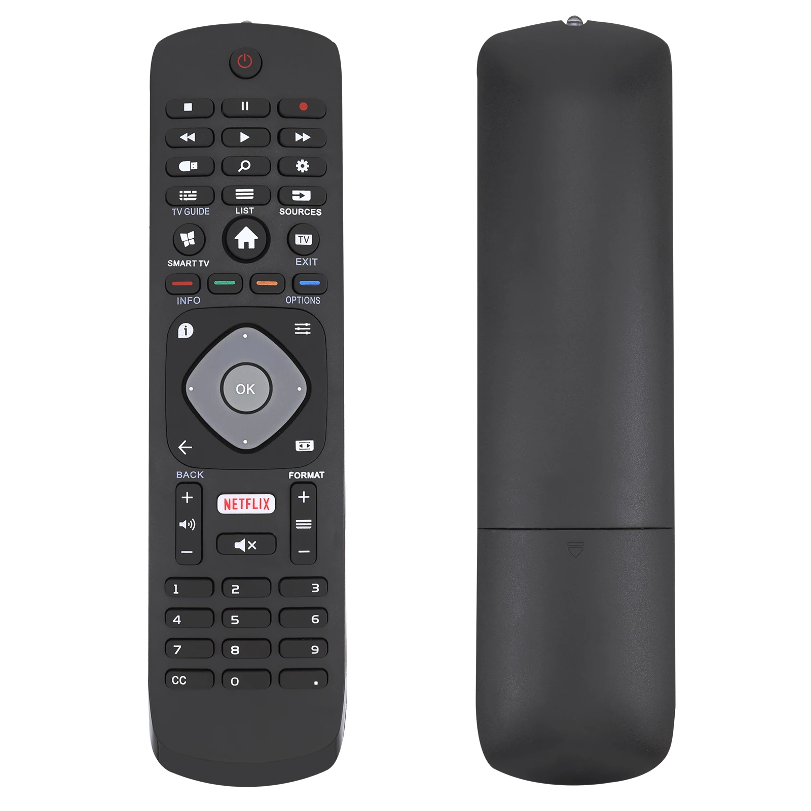 ALLIMITY Mando uma Distancia Reemplazo para Philips 4K UHD HDR Ambilight Smart TV 43PUS6262 49PUS6262 50PUS6262 55PUS6262 65PUS626