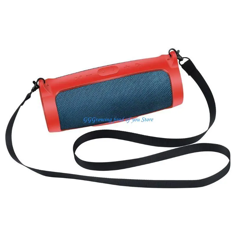 

H9EB Protective Covers Shells Silicone Cases Skin forCharge 4 Speaker Holder