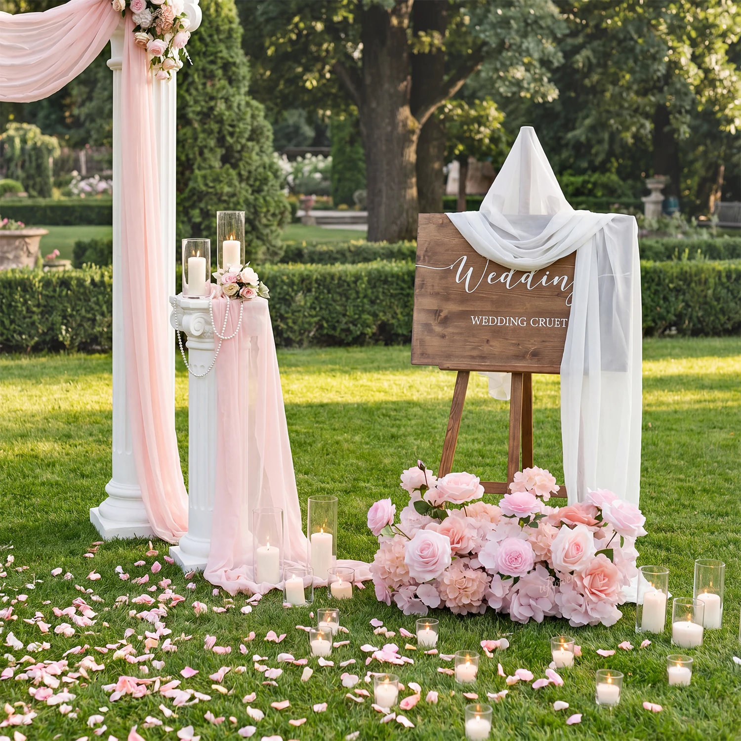 Uflower 2m Lüks Yapay Ortanca  - Table Runner incelemesi ve fiyatı