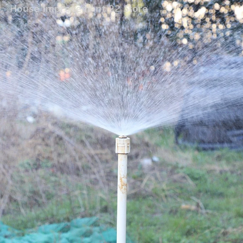 Adjustable Mist Nozzle 360 Degree Adjustable Nozzle Agriculture Efficient Irrigation Simulate Rain Water Conservation