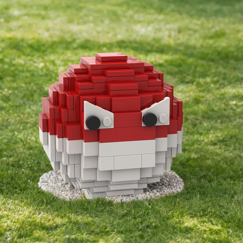 

303PCS MOC Pokemoneses Voltorb Model Building Blocks Educational Construction Toy Creative Gift for Kids