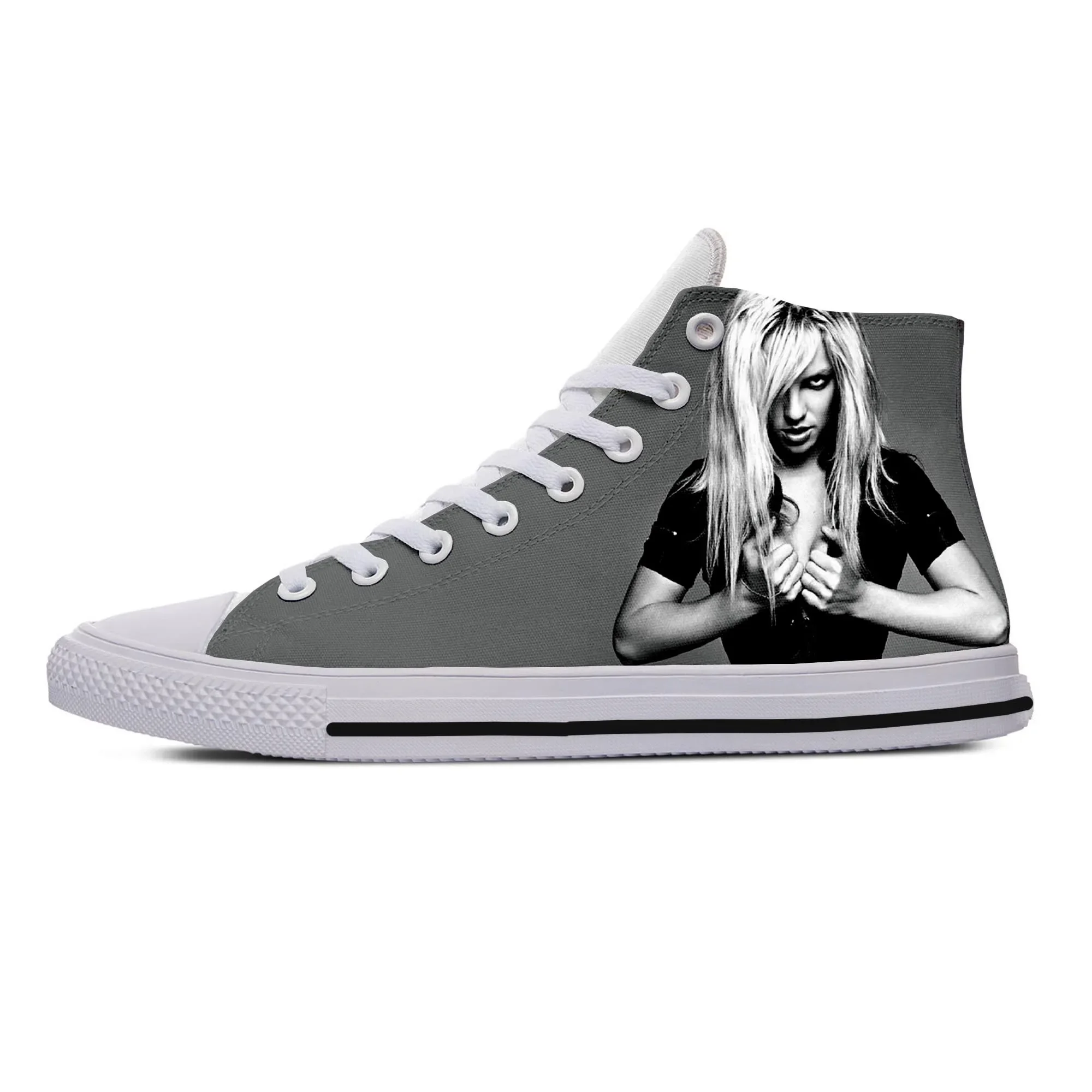 Hot Cool Summer Fashion Britney Spears High Sneakers uomo donna ultime scarpe Casual di alta qualità High Help Classic Board Shoes