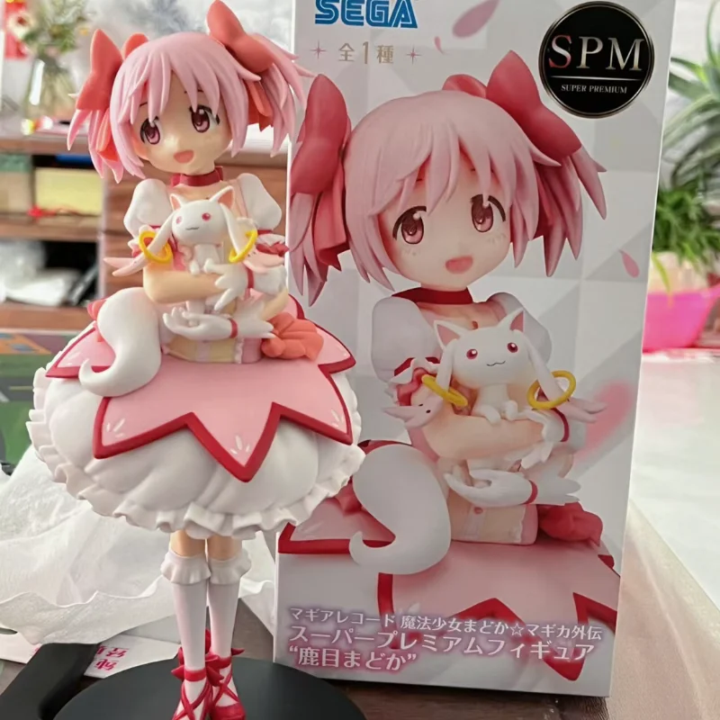 Genuine JP Puella Magi Madoka Magica Magic Girl Cartoon Anime Figure Model Kawaii Collection Action Model Decor Statue Doll