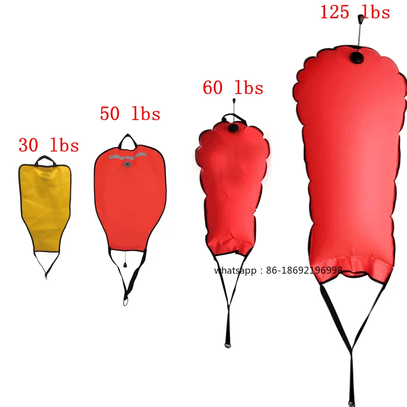 

Diving Salvage Bag 125lbs Lift 50LBS Diving, Buoyancy , Salvage Lifting 60lbs
