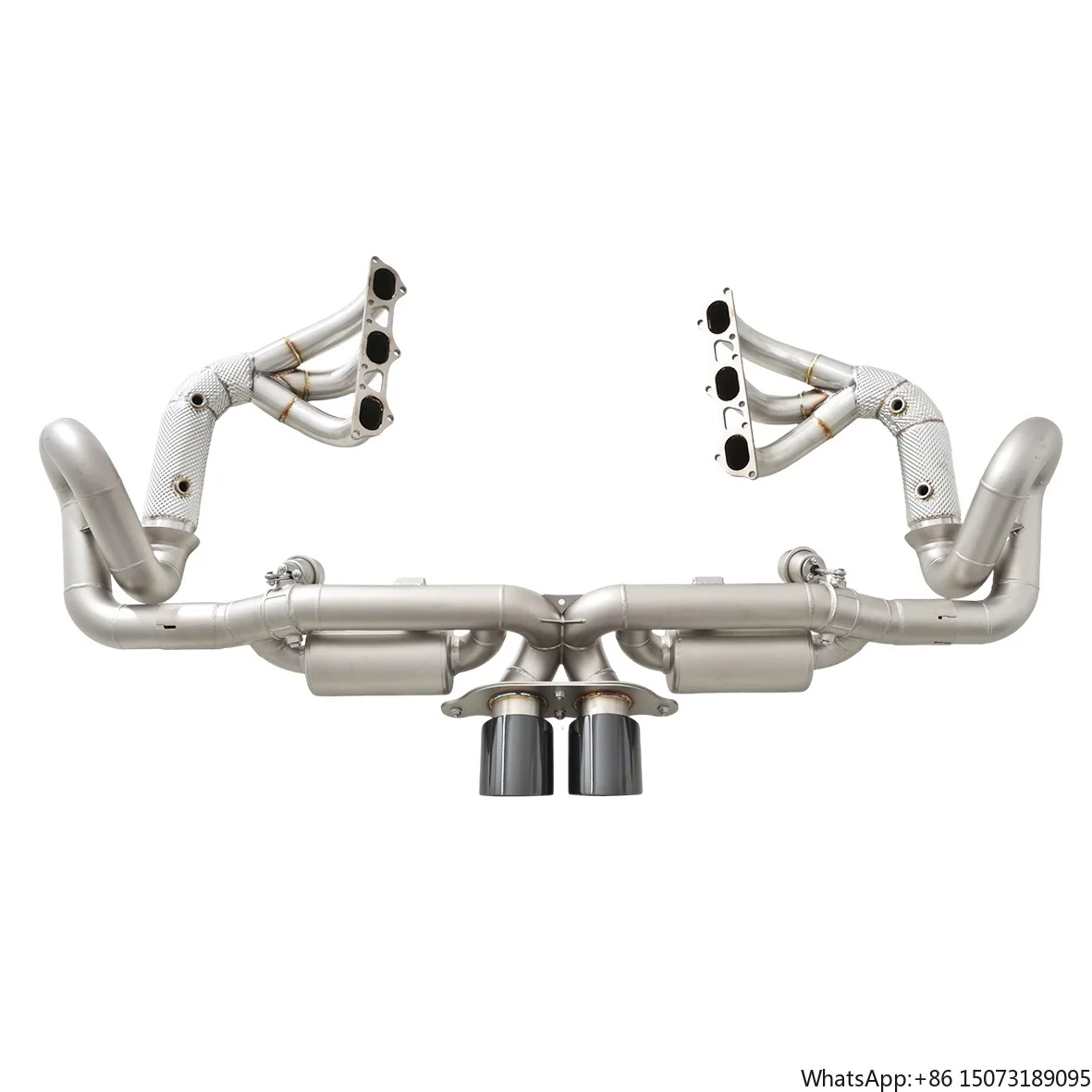 Warranty 2 Years High Performance Stainless Steel Manifold Catless and Catback Exhaust for 911 991.2 3.GT3 RS