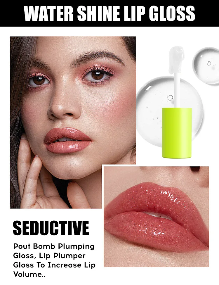 Nieuwe 8 Kleuren Hydraterende Lippenstift Glas Toot Lip Voedende Duurzame Sneldrogende Spiegel Lip Glazuur Vrouwen Make-Up Koreaanse Cosmetica