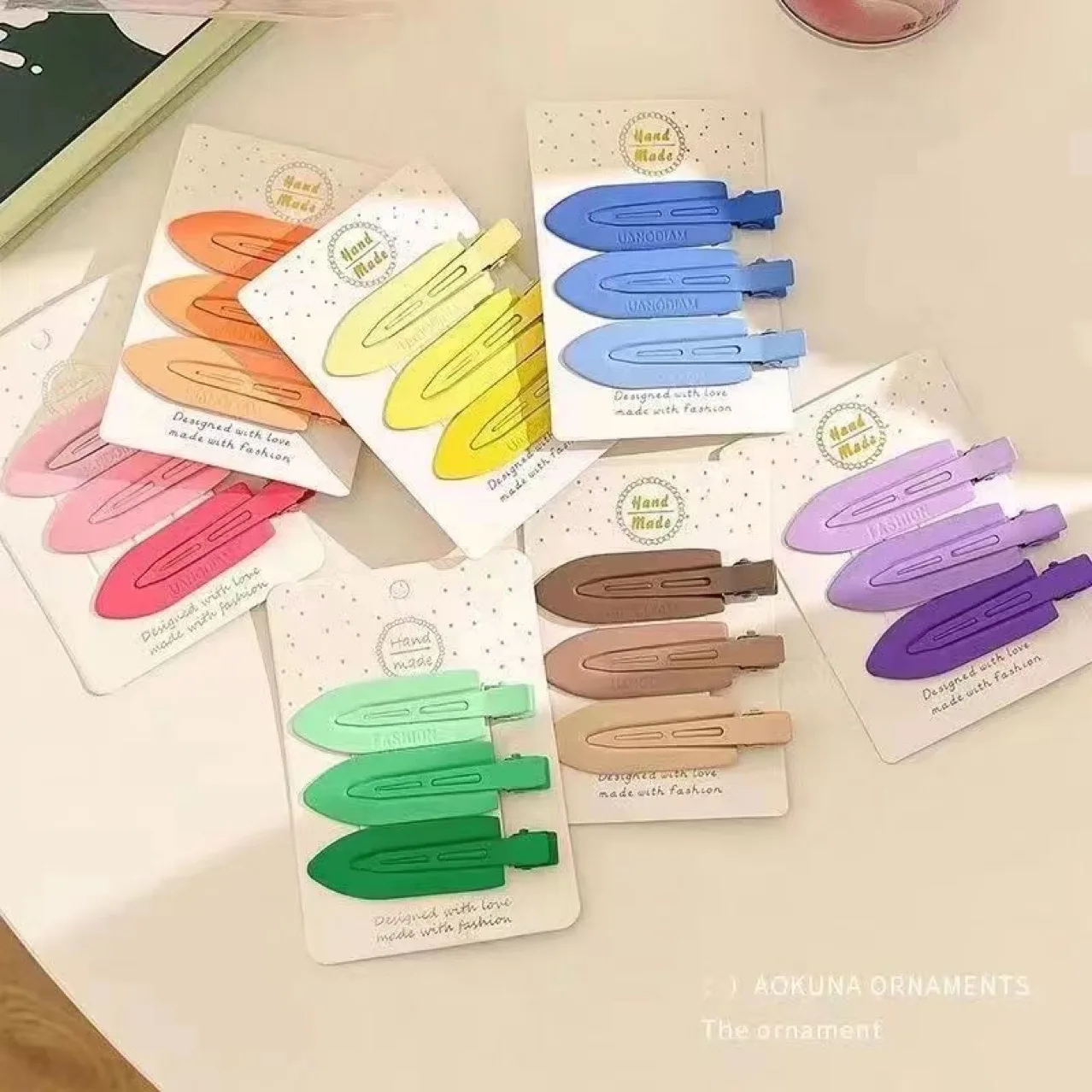 Набор-детских-заколок-для-волос-3-шт-разноцветные-зажимы-без-зажимов-матовая-отделка-зажимы-из-кожи-аллигатора-необходимое-время-макияжа-технология-без-вмятин