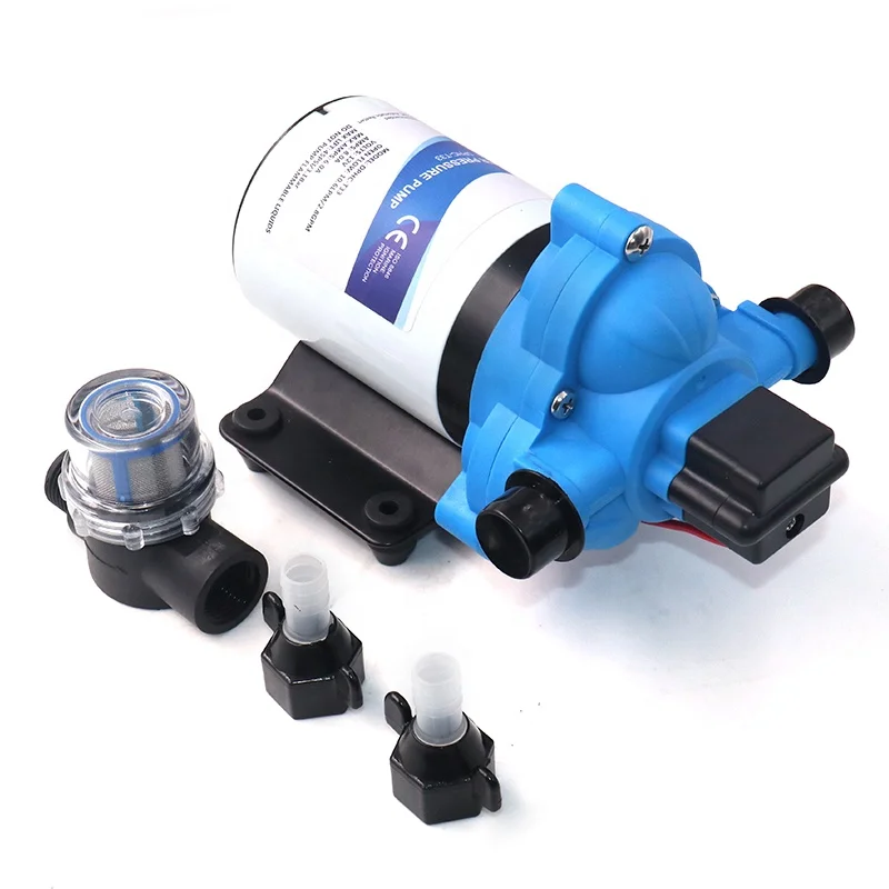 

New Arrive DC 12V 11.6LPM 3.0GPM 45Psi 33 Series Diaphragm Pump High Flow Electric Water Pump in Boat RV