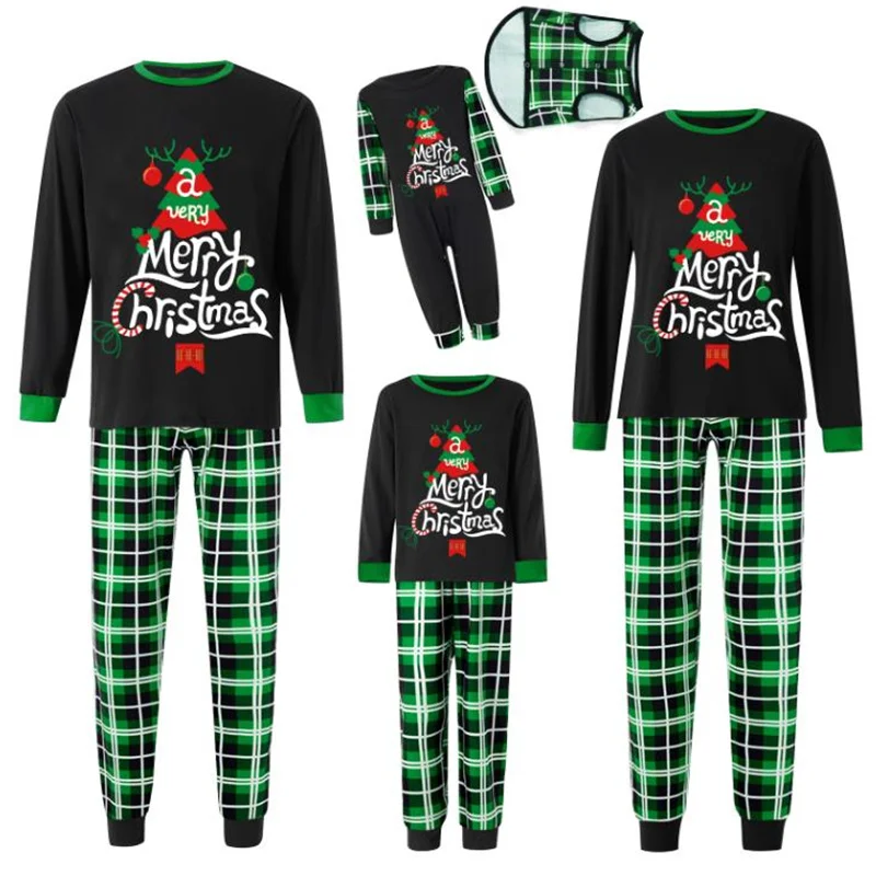 Christmas Pjs Family Set Matching Family Pajamas Christmas Family Pajamas Matching Sets Holiday Jammies Sleepwear