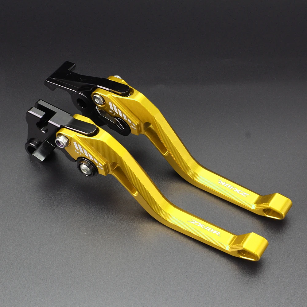 Motorcycle Accessories CNC Handles Lever Brake Clutch Levers For KAWASAKI ZX10R 2006-2010 2011 2012 2013 2014 2015 With LOGO