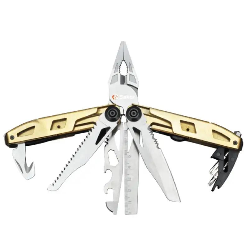 Saker Multifunctional Combination Tool Pliers Knives Saws Screwdrivers Wire Cutters Bottle Openers Portable Hand Tools