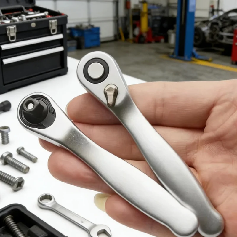 

Набор из 1/2 отверток для узких помещений, двусторонняя торцевая отвертка, мини-ключ для авторемонта, мини-ключ с храповым механизмом