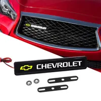 Emblema Decorativo LED para Parrilla Delantera, Luz para Automóvil Chevrolet Cruze, Impala, Malibu, Silverado, Cobalt, Onix, Tahoe, SS