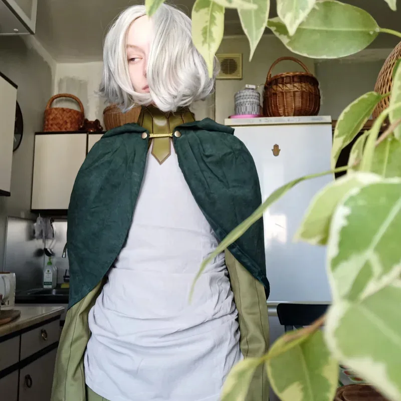 HOLOUN Delicious Dungeons Meshi Аниме Mithrun Косплей Костюм Парик Плащ Платье Топы Наряды Cos Конвенция Хэллоуин Рождество