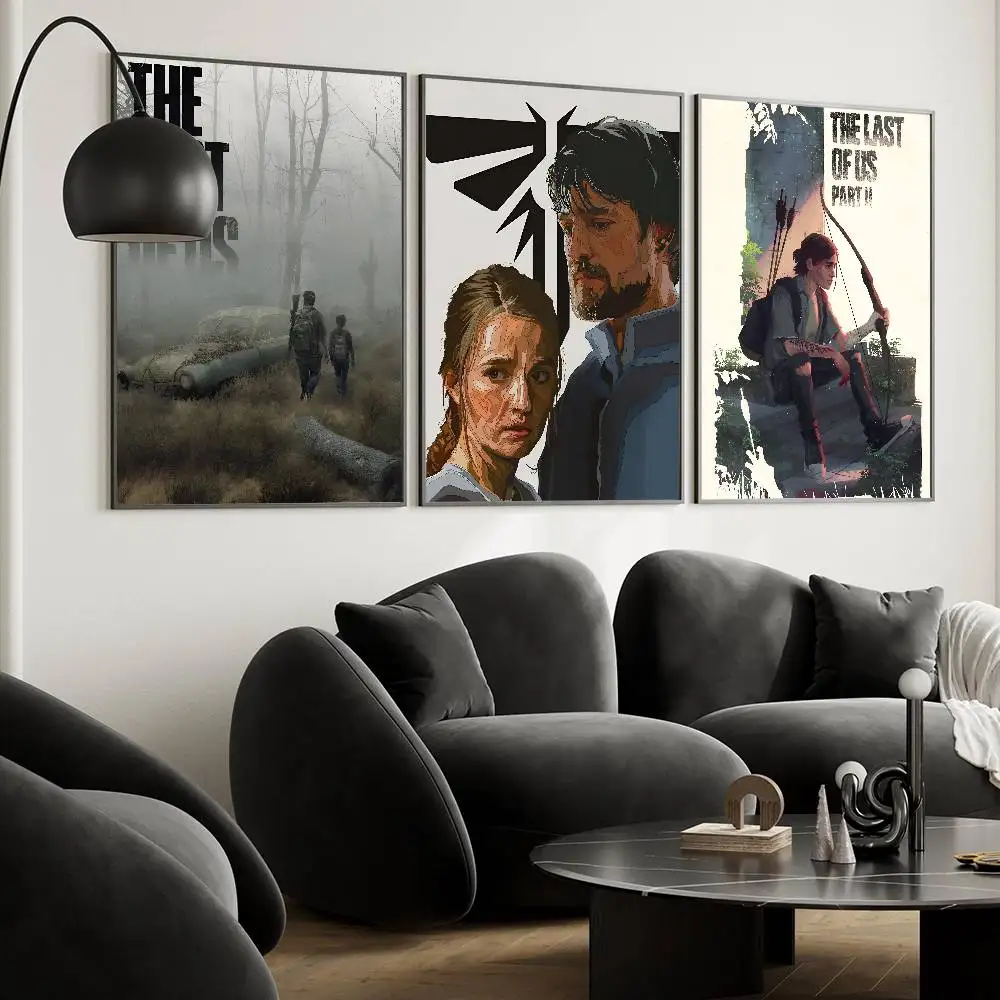لعبة The Last Of Us ملصق جيد ملصقات لوحات زخرفية دراسة غرفة نوم بار حائط الخلفية الجداريات الهدايا