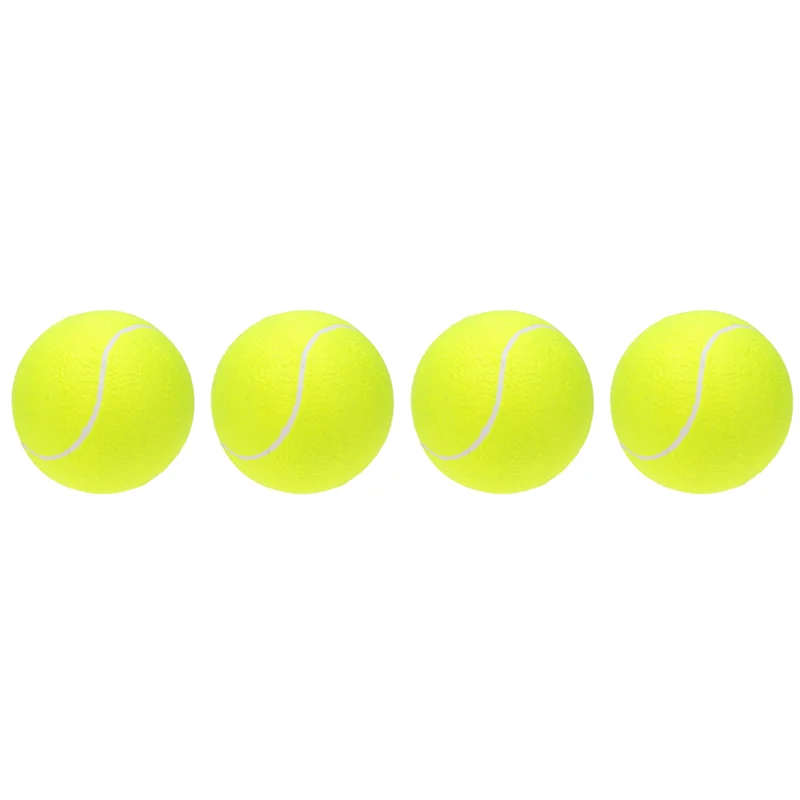 

Новинка-4 шт. 9,5-дюймовый гигантский теннисный мяч большого размера для детей и взрослых, развлечения для домашних животных