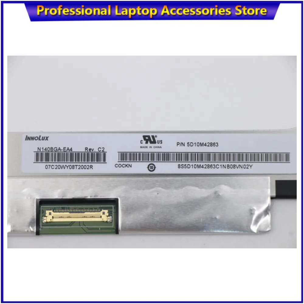 For Ideapad S145-14IWL14IGM 14AST14API 14IKB 14IIL S340-14IWL14API 14IIL V14-IKB IWL IIL Slim 1-14AST-05 LCD Screen 5D10M42863