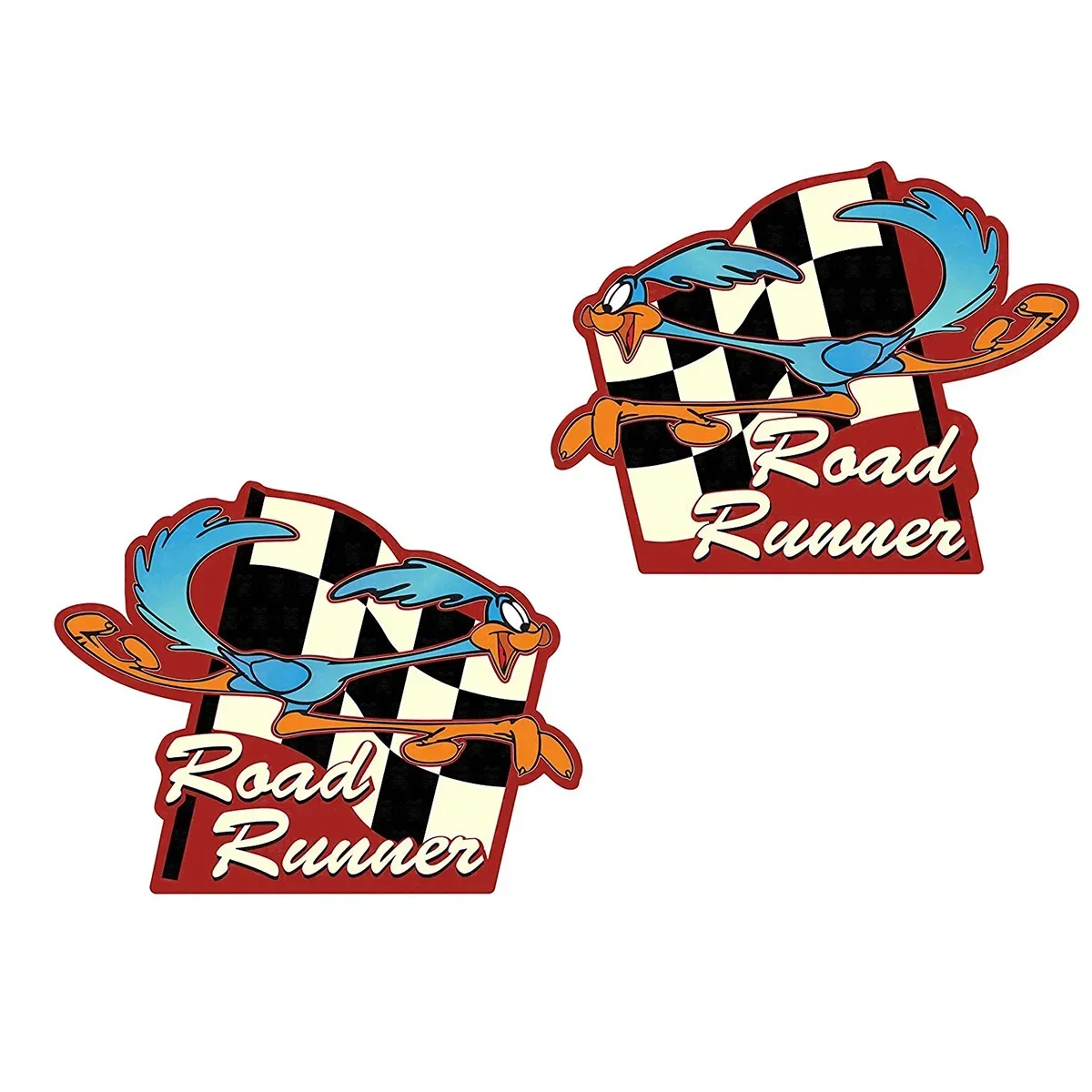 Interesting Road Runners Car Sticker Air Conditioner Vinyl Decal Scratch Proof Windshield Graphics PVC Wholesale