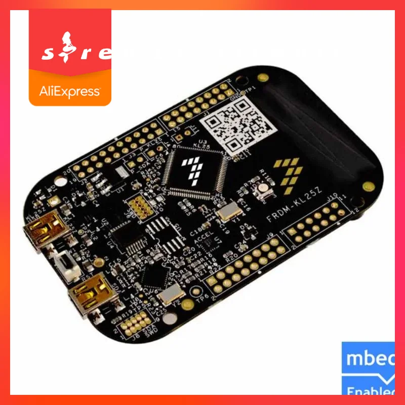 لوحات وأطقم تطوير FRDM-KL25Z - منصة تطوير حرية ARM، Kinetis K MCU، K22، 120 ميجا هرتز، 512 كيلو بايت فلاش