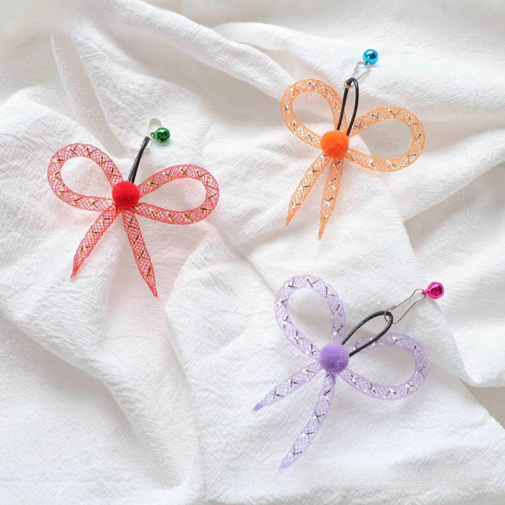 

Высокоэстетичный набор сменных головок для игрушек-забавок для собак: эластичная сетка-узелок для игр с питомцами