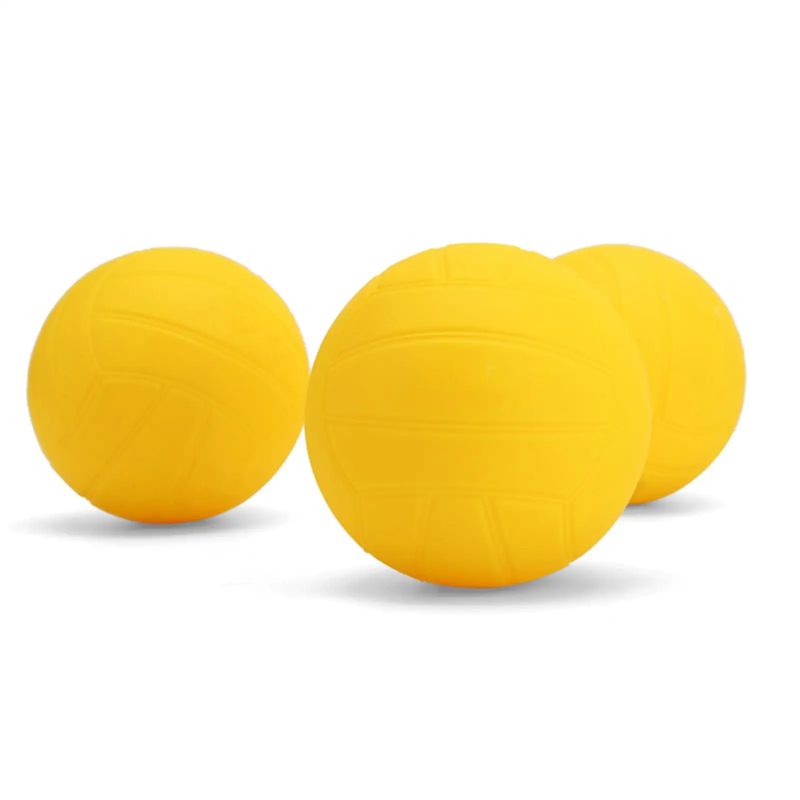 

Mini Volleyball PVC Soft Inflatable Bouncing Ball Replacement Set Roundnet Game Accessories with Pump for Family Activity