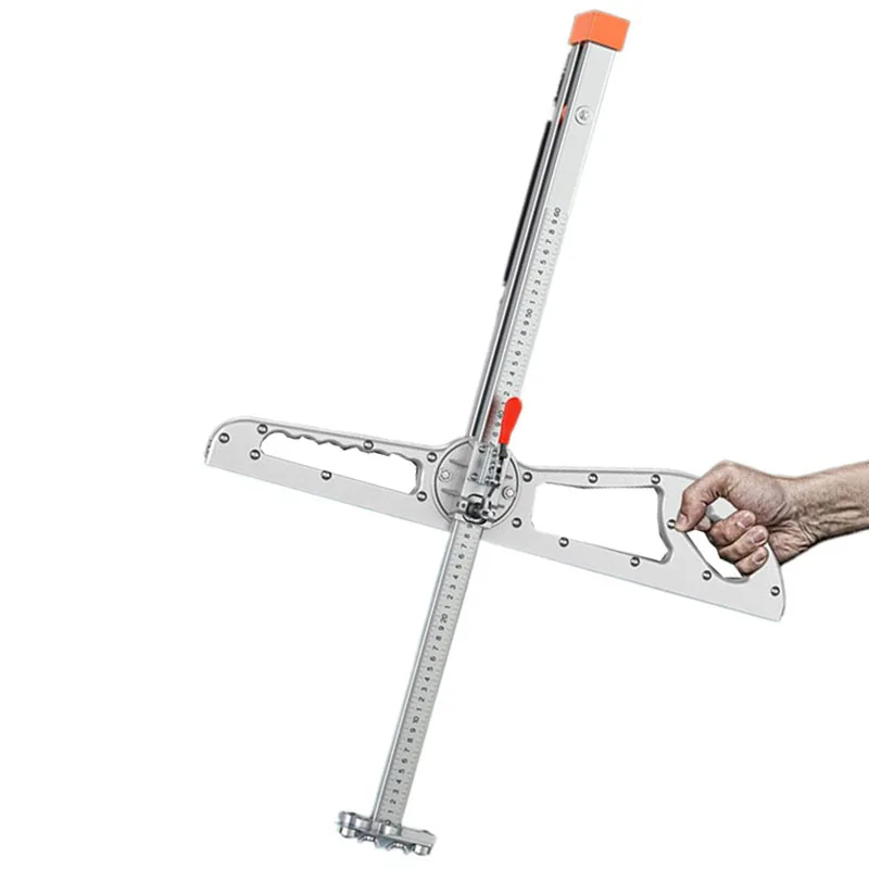 

25 Wheel Gypsum Board Cutting Machine Aluminum Alloy High-precision Cutting Tool Professional Carpentry Tools Pushed Hand Tool