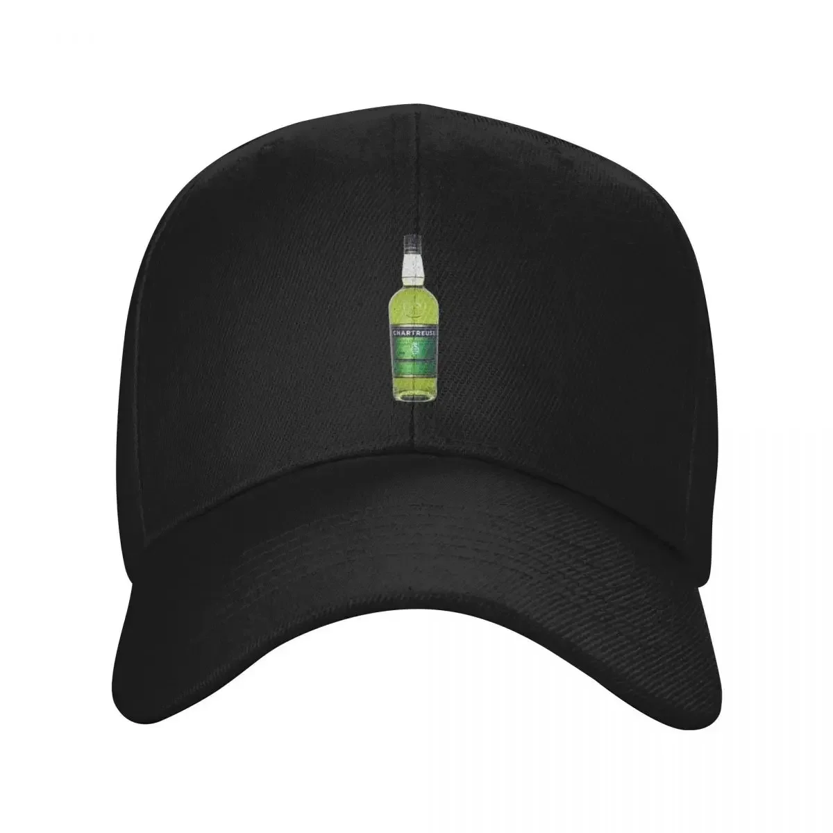 

Green Chartreuse Bottle Oil Painting Baseball Cap Snap Back Hat Designer Hat Hats For Women Men's