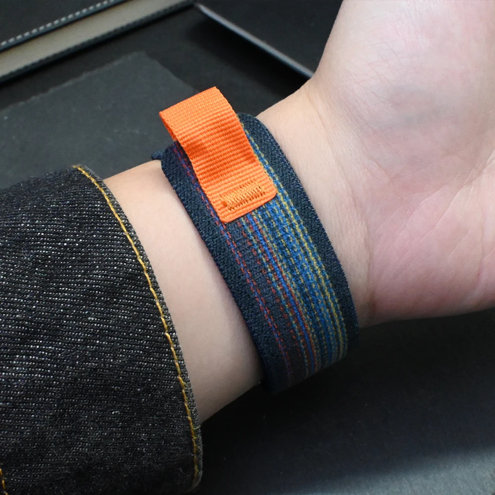 Ремешок Trail Loop для Apple Watch Ultra 2, нейлоновый браслет для IWatch Series 9 8 7 6 5 Se 45 мм 44 мм 40 мм 41 мм 42 мм