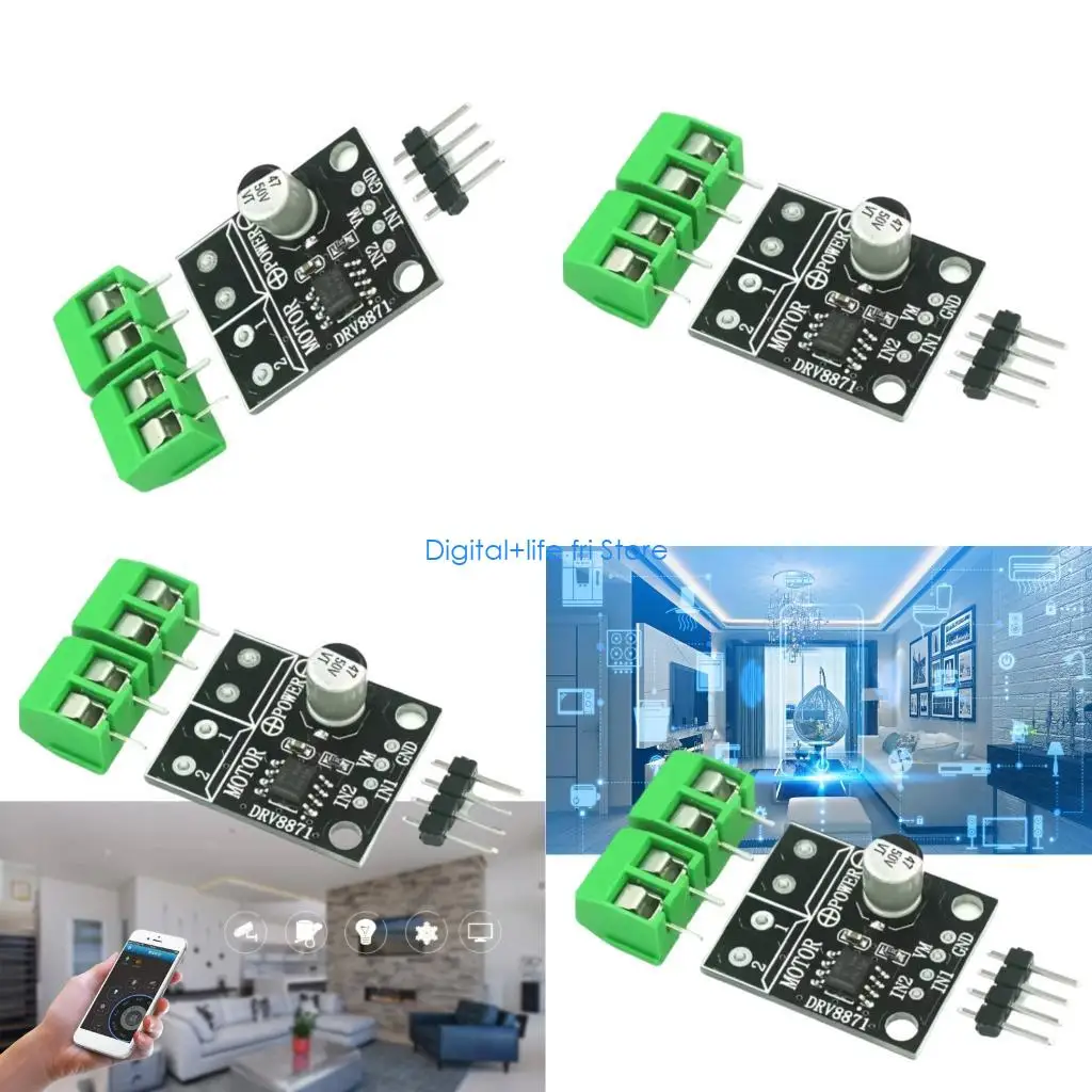 E06D Motor Driver Module Board Thermal Management System Efficient Heat Dissipation