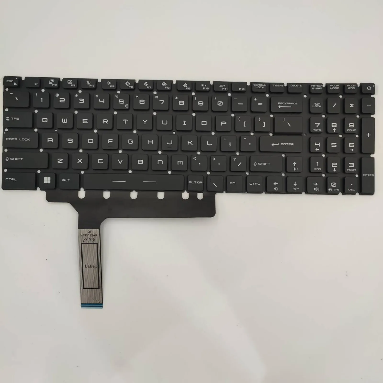 

Laptop keyboard US Layout for MSI GP76 10UE 10UG 10UH GP76 11UE 11UG 11UH MS-17K2