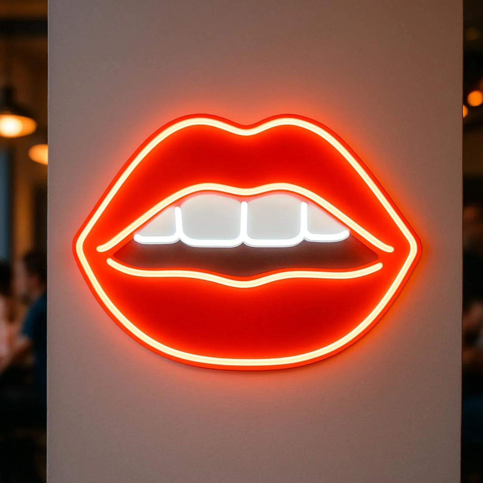 Lips Neon Sign, Beauty Salon Light, Women's Lips Neon Decor,Beauty Shop Decor ,Creative gifts