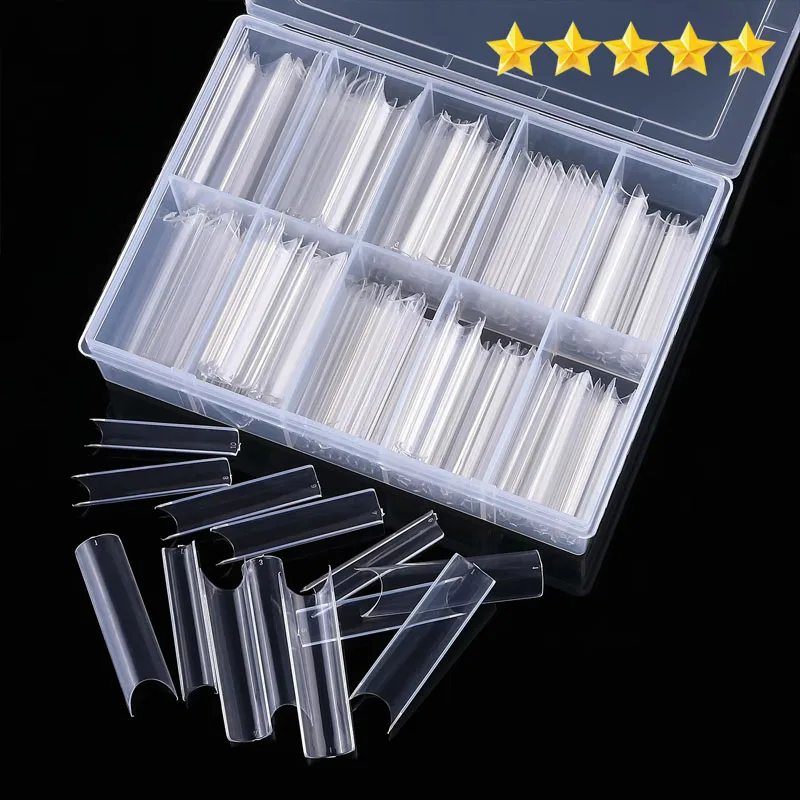 

【Hot sales】Transparent fake nails, toenails, artificial nails manicure DIY tools