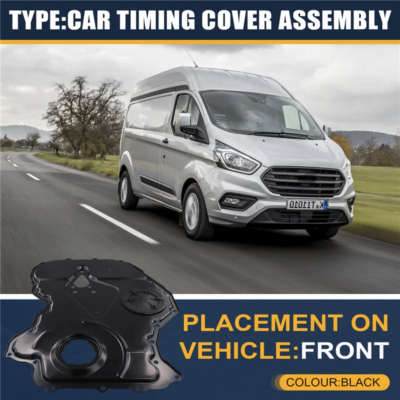 

For Ford Transit Ranger 3.2 11-22 UH02-10-500A 1717590 Oil Seal Kit BK3Q-6019-BC 3.2L Front Timing Cover With Gasket