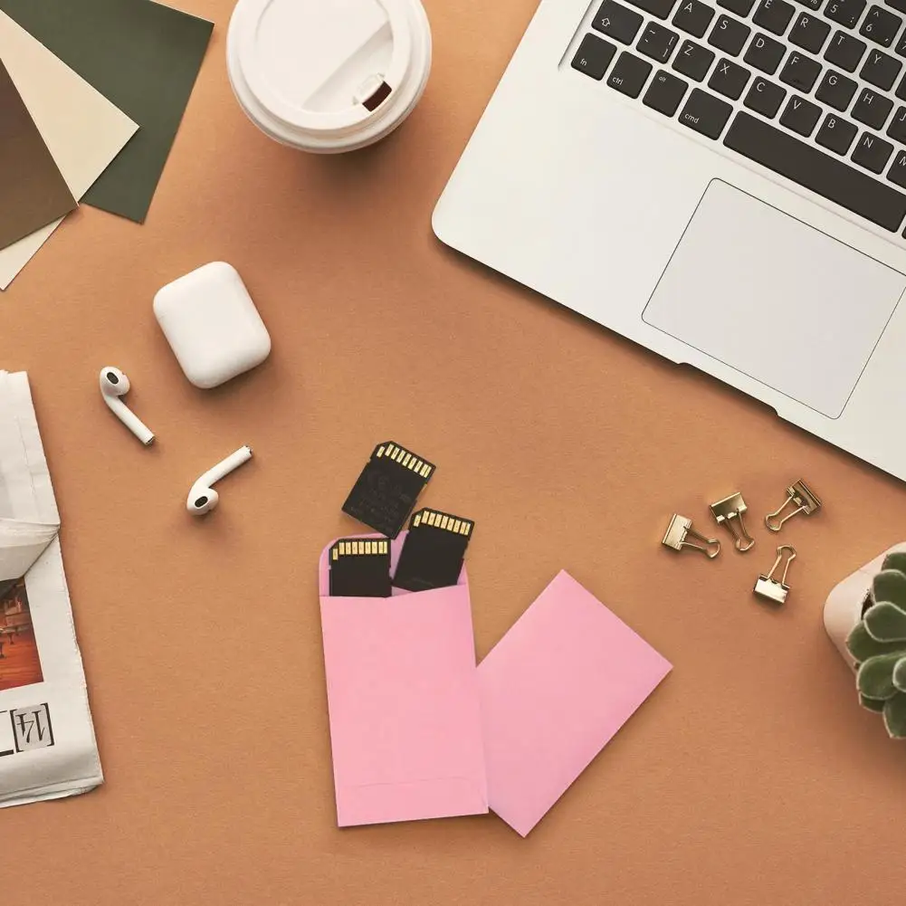 Money Bags Cash Storage Envelopes 50pcs Bright Color Cash Envelopes Wear Resistant Diy Coin Storage Containers