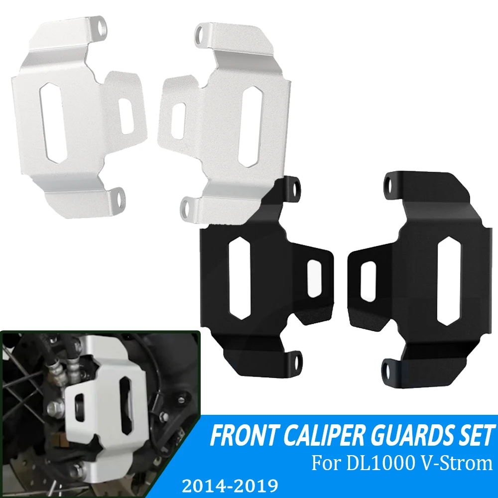 

Motorcycle Front Brake Caliper Cover Guard Protector Aluminum For SUZUKI DL1000 V-Strom DL 1000 VStrom 1050 DL1050 2014-2026