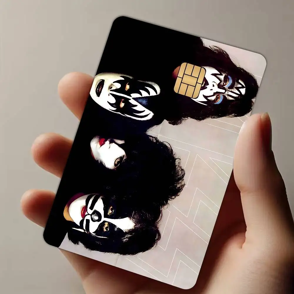 K_Kiss Band Game Anime Sticker Film Skin Cover Case For Small Large No Chip Debit Credit Card Front Side view 5
