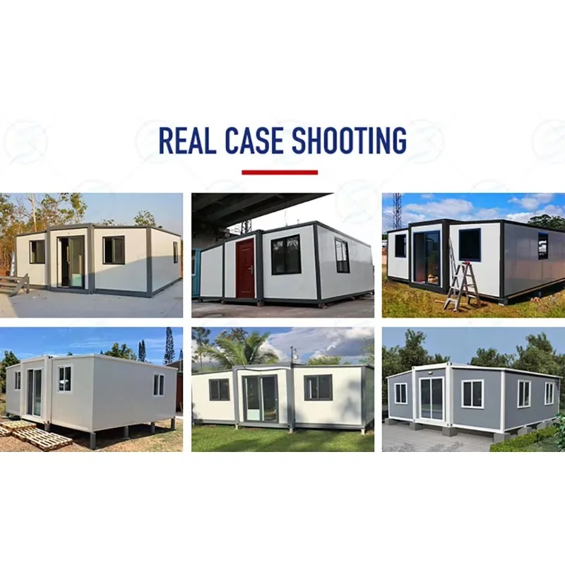 Customized Expandable Container House Factory China Soundproof Expanding Container House Modular Steel Frame For Office Accommod