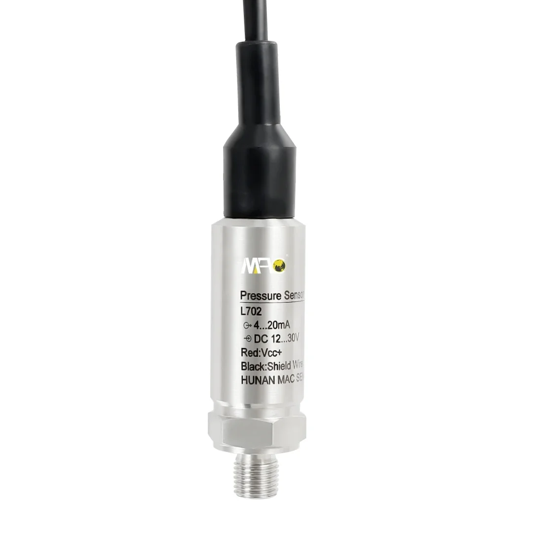 L702 4-20mA Full Sealed Thread Connection Submersible Water Liquid Pressure Level Sensor Transducer Transmitter