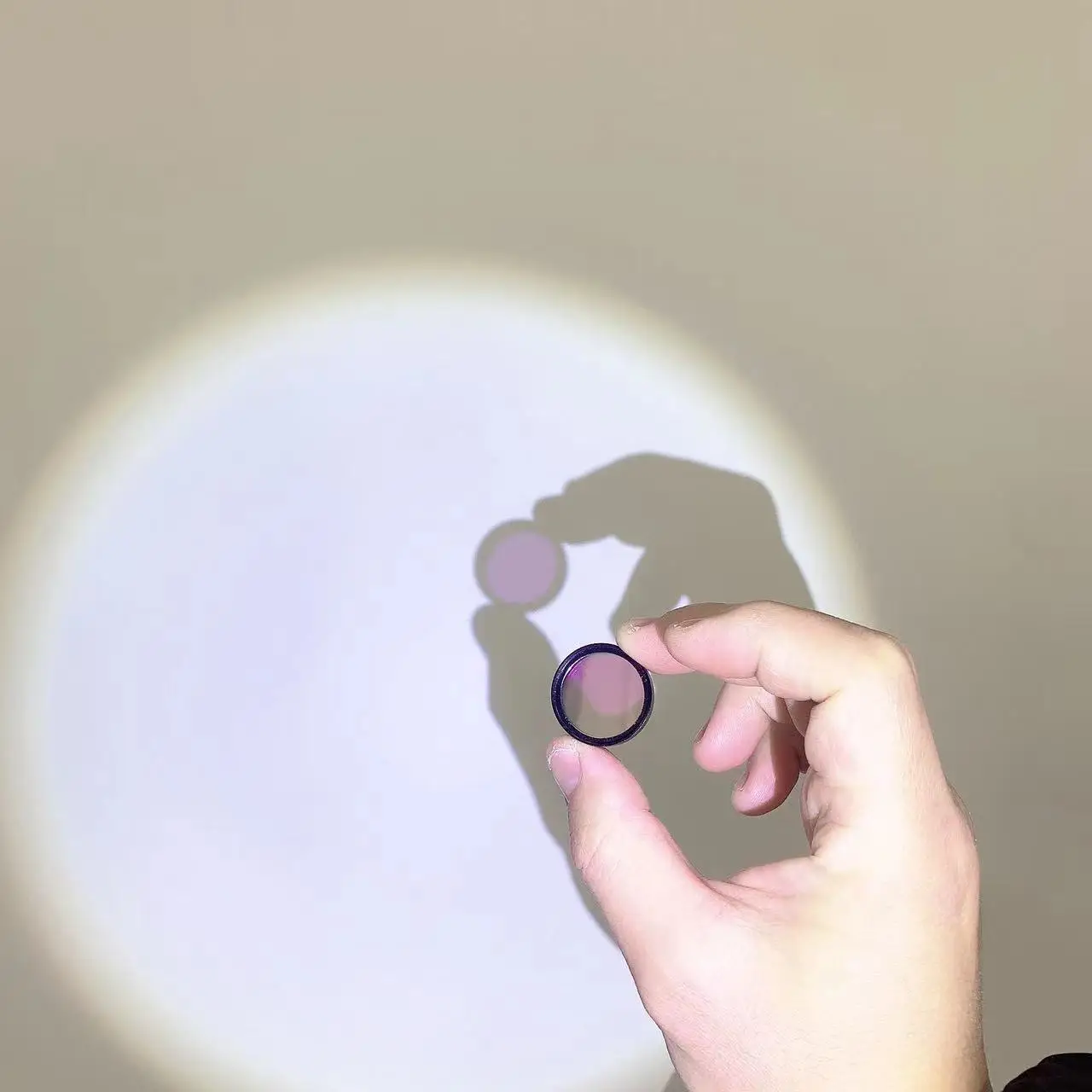 Size Diameter 25mm With Ring 1550-50nm Narrow Bandpass Filter Glass