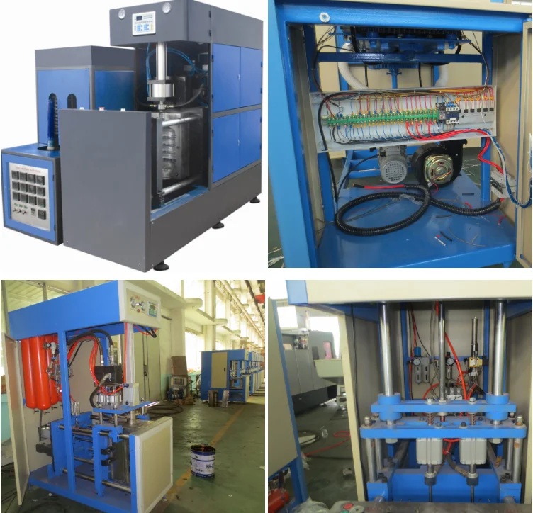 Semi-automatic Stretch Bottle Blowing Blow Moulding Machine