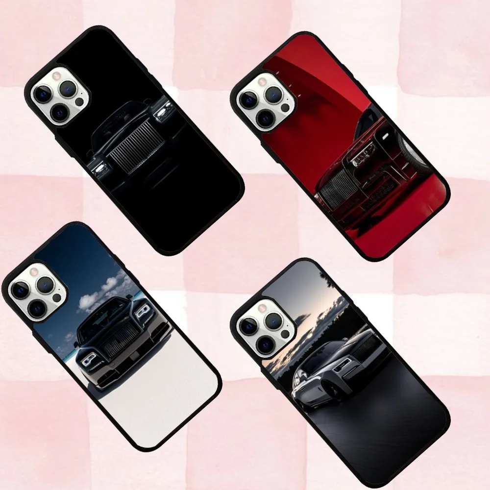 

Luxury Car R-Rolls R-Royces Phone Case For IPhone16,se4,15,Pro,Max,Case 14,Plus,13,12,11 Magesafe Magnetic Wireless Charge Cover