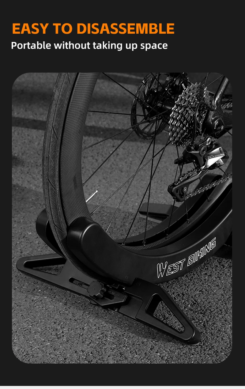 WEST BIKING Lokaler Versand Verstellbarer Fahrradständer MTB Rennrad Indoor-Garagenlagerständer Fahrrad-Reparaturständer Fahrradzubehör – Detail 10
