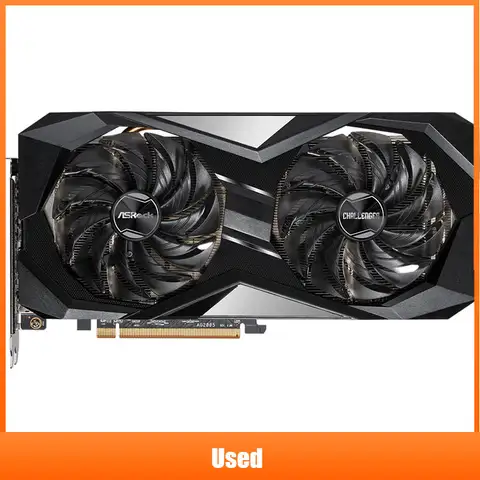 ASROCK  AMD Radeon RX 6700XT Challenger D 12GB GDDR6 192-bit 16 Gbps 7nm 6700XT