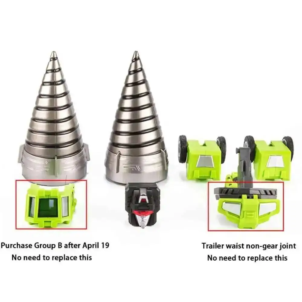 JINBAO 8008 GT Transformatie Action Figure Speelgoed Meesterwerk Devastator Movie Model 42 cm ABS 6 IN 1 Vervorming Auto Robots poppen