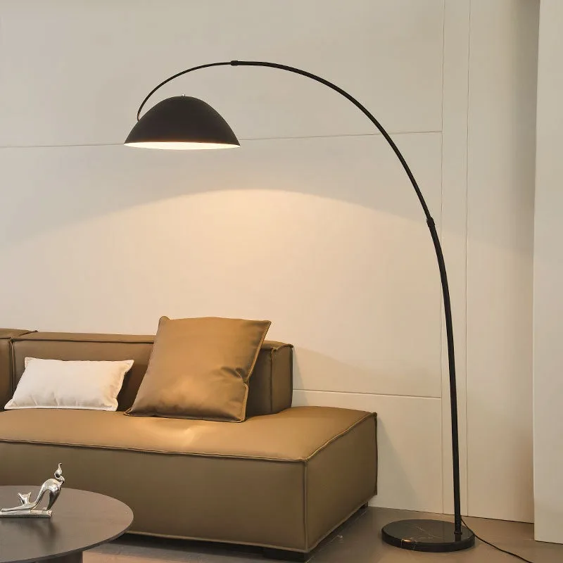 Fishing lamp Floor lamp Nordic high-end atmosphereLiving room Sofa Bedroom Internet celebrity art Vertical floor