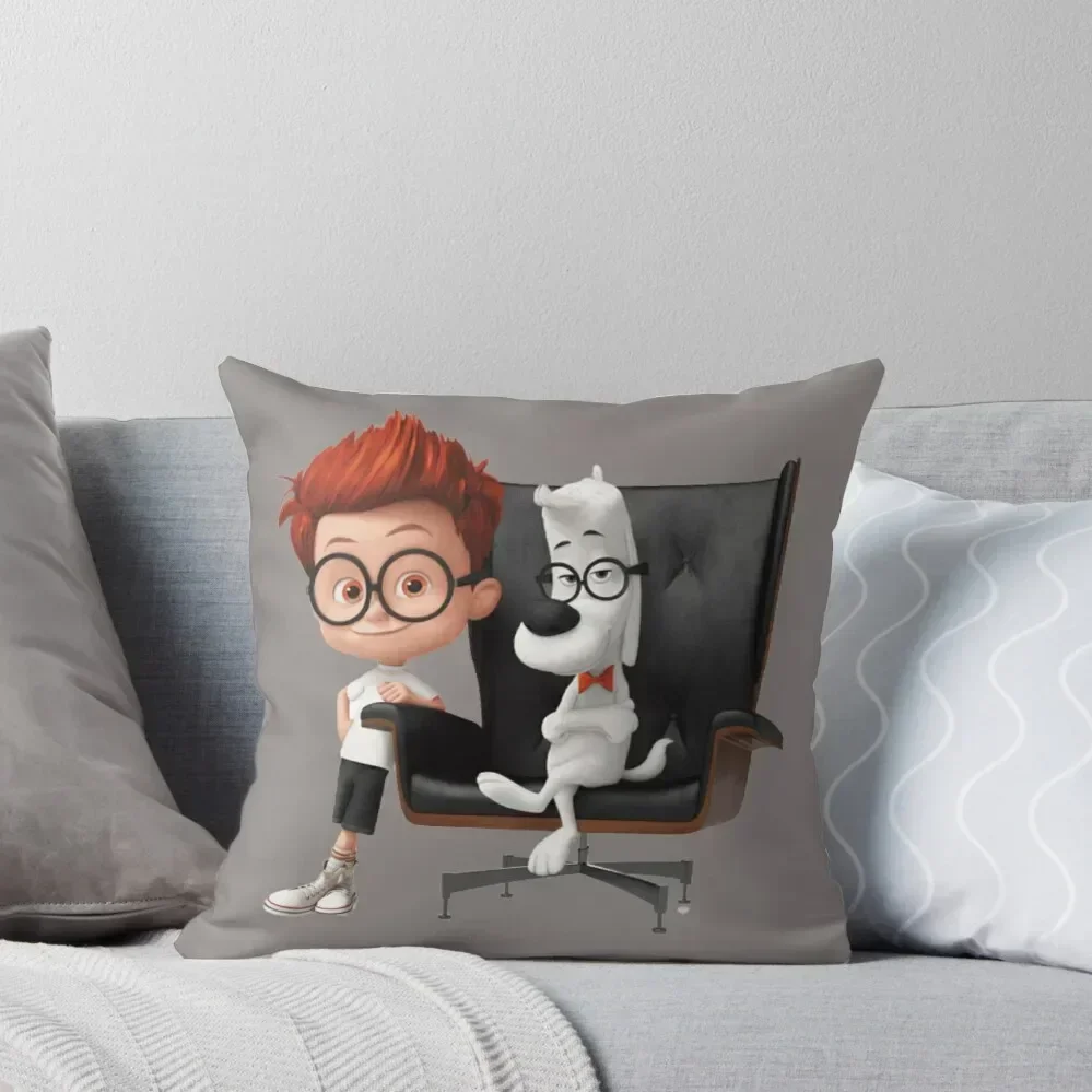 

Mr Peabody Sherman Throw Pillow Christmas Pillows Sofa Pillow Cover luxury sofa pillows Pillowcases For Pillows pillow