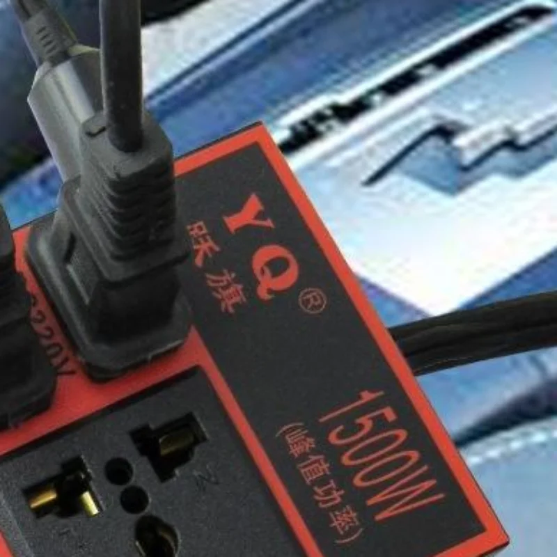 12v24v To 220v Multifunctional Car Inverter Portable Car Power Supply Compatible With A Variety Of Electrical Appliances
