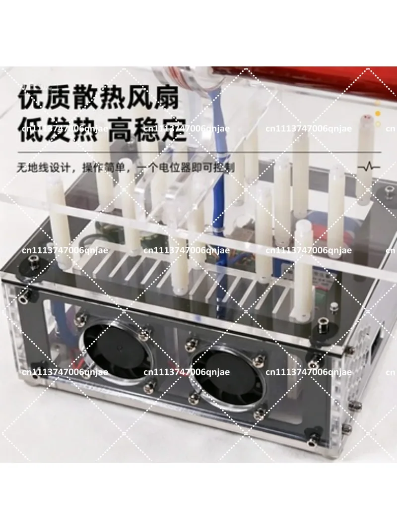 Musical SSTC Coil Artificial Lightning Magnetic Storm Generator Educational Science Toy